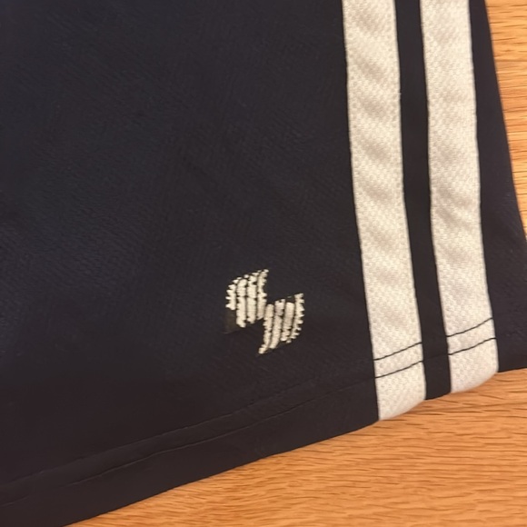 Blue Shorts with White Stripes - Picture 2 of 5